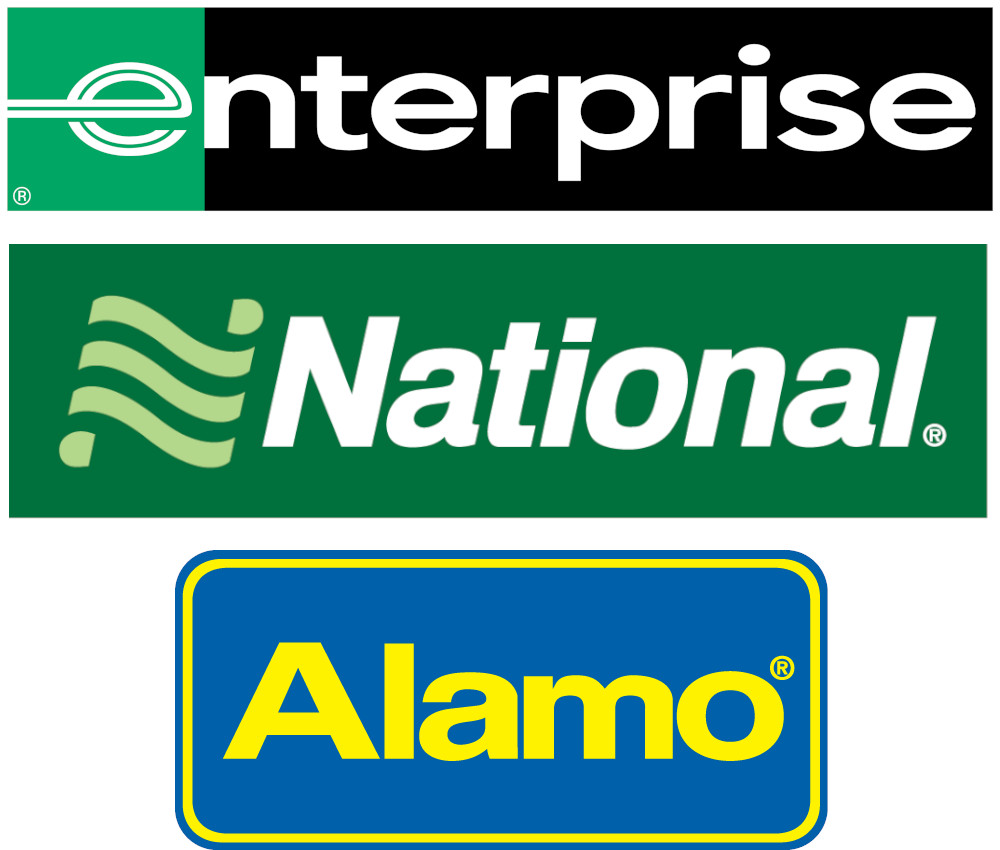 Enterprise Rent-A-Car, National Car Rental and Alamo